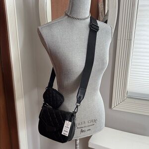 Aldo bag black quilted